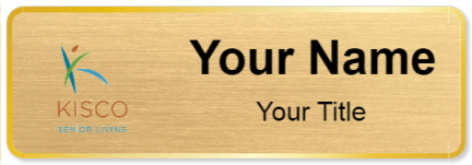 Custom name badges for Kisco Senior Living