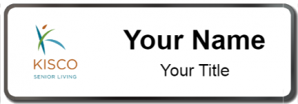 Custom name badges for Kisco Senior Living