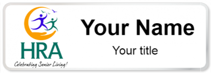 Custom name badges for Harbor Retirement Associates