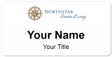 Custom name badges for Northstar Senior Living