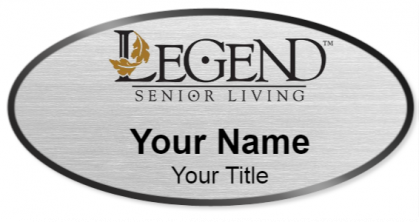 Custom name badges for Legend Senior Living
