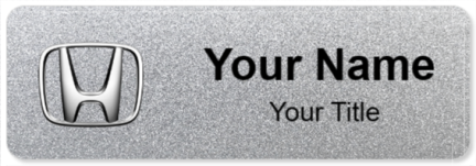 Custom name badges for Honda