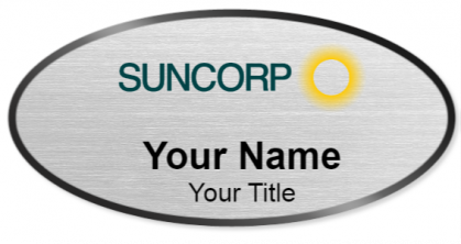 Custom name badges for Suncorp Bank