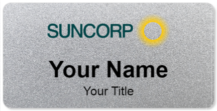 Custom name badges for Suncorp Bank