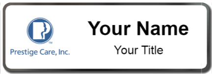 Custom name badges for Prestige Care