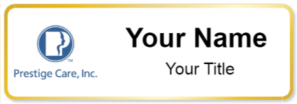 Custom name badges for Prestige Care