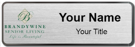 Custom name badges for Brandywine Living