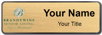Custom name badges for Brandywine Living