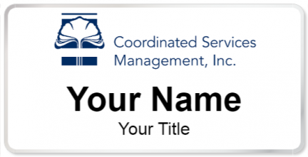 Custom name badges for Coordinated Services Management