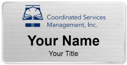 Custom name badges for Coordinated Services Management