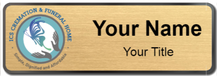 Custom name badges for ICS Cremation & Funeral Home