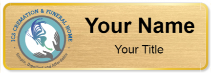 Custom name badges for ICS Cremation & Funeral Home