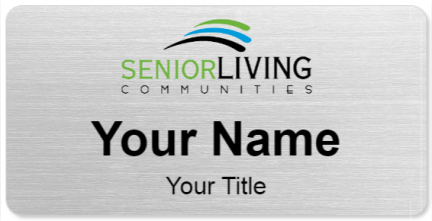 Custom name badges for Senior Living Communities