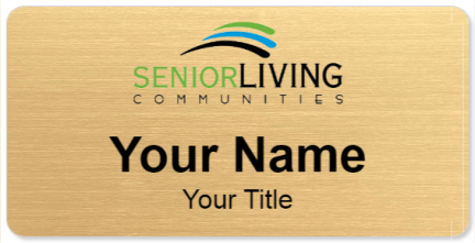 Custom name badges for Senior Living Communities