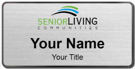 Custom name badges for Senior Living Communities