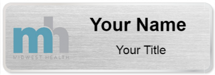 Custom name badges for Midwest Health