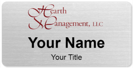 Custom name badges for Hearth Management