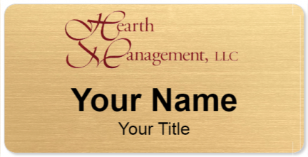 Custom name badges for Hearth Management