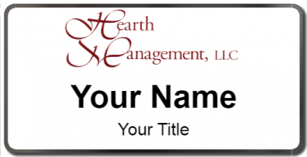 Custom name badges for Hearth Management