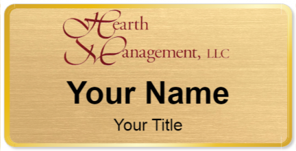 Custom name badges for Hearth Management