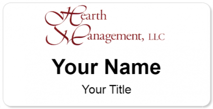 Custom name badges for Hearth Management