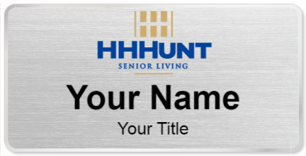 Custom name badges for HHHunt Senior Living
