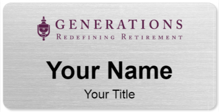 Custom name badges for Generations