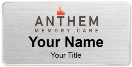 Custom name badges for Anthem Memory Care