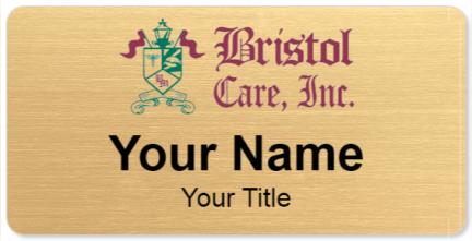 Custom name badges for Bristol Care