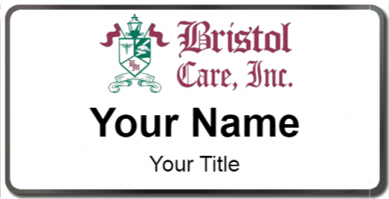 Custom name badges for Bristol Care