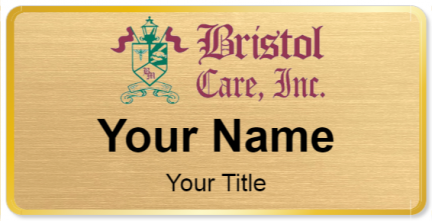 Custom name badges for Bristol Care