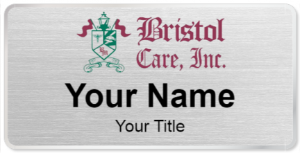 Custom name badges for Bristol Care