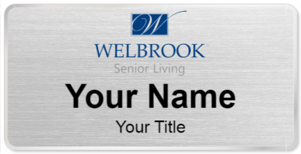 Custom name badges for Welbrook Senior Living