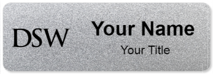 Custom name badges for DSW