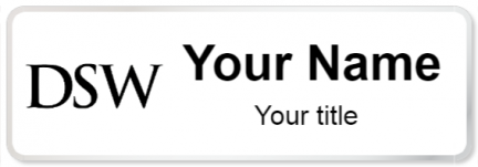 Custom name badges for DSW