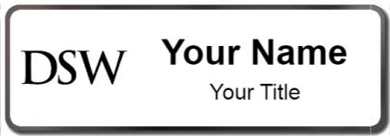 Custom name badges for DSW