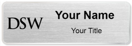 Custom name badges for DSW