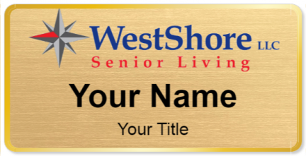Custom name badges for WestShore Senior Living