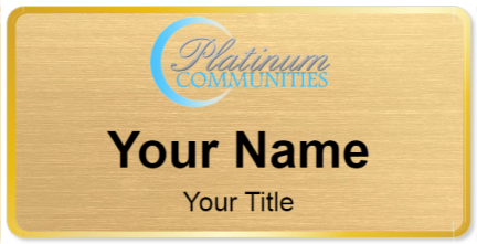 Custom name badges for Platinum Communities