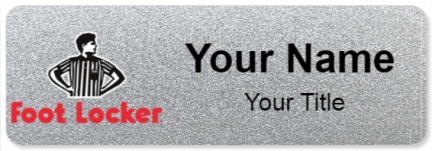 Custom name badges for Foot Locker