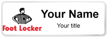 Custom name badges for Foot Locker
