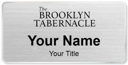 Custom name badges for Brooklyn Tabernacle