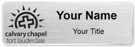 Custom name badges for Calvary Chapel Fort Lauderdale