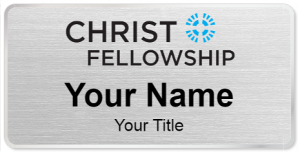 Custom name badges for Christ Fellowship