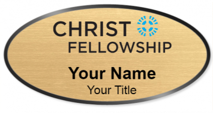 Custom name badges for Christ Fellowship