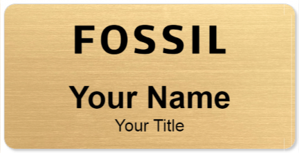 Custom name badges for Fossil