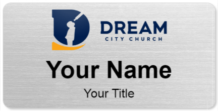 Custom name badges for Dream City Church