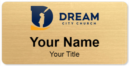 Custom name badges for Dream City Church