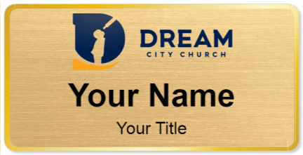 Custom name badges for Dream City Church