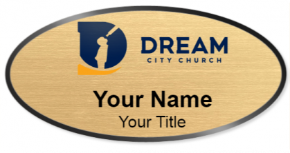 Custom name badges for Dream City Church